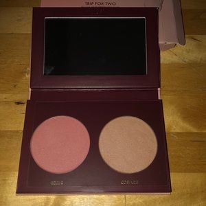 Blush and bronzer duo
